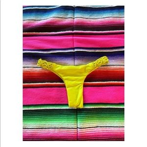 MIKOH Bright Yellow Bikini Bottom 🌟